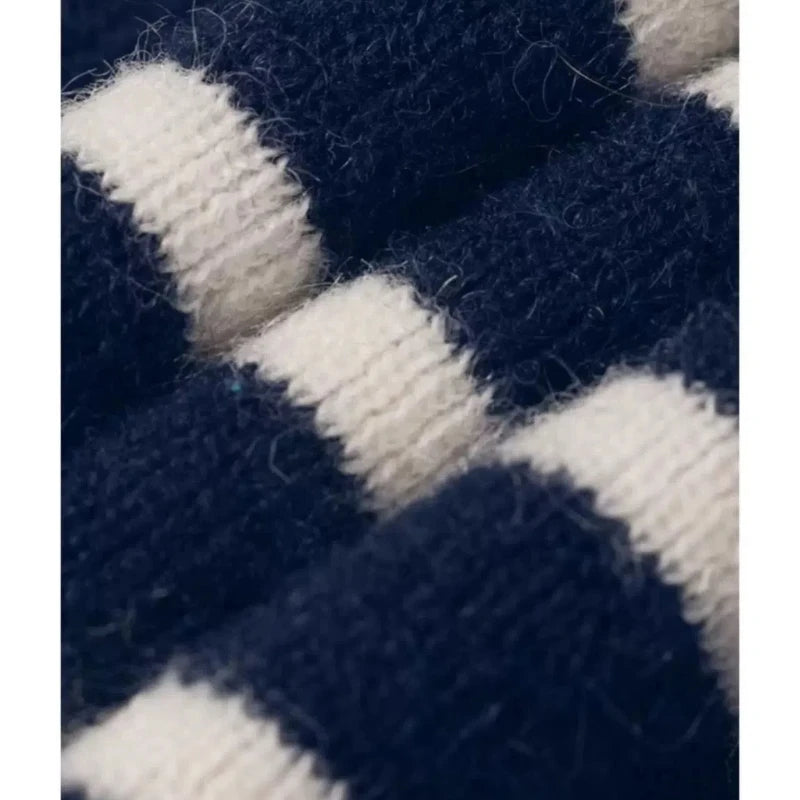 Seoul Stripes Knit Top (5 sizes)