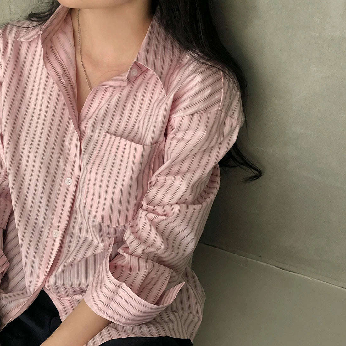 Milk Striped Shirt (2 colours)