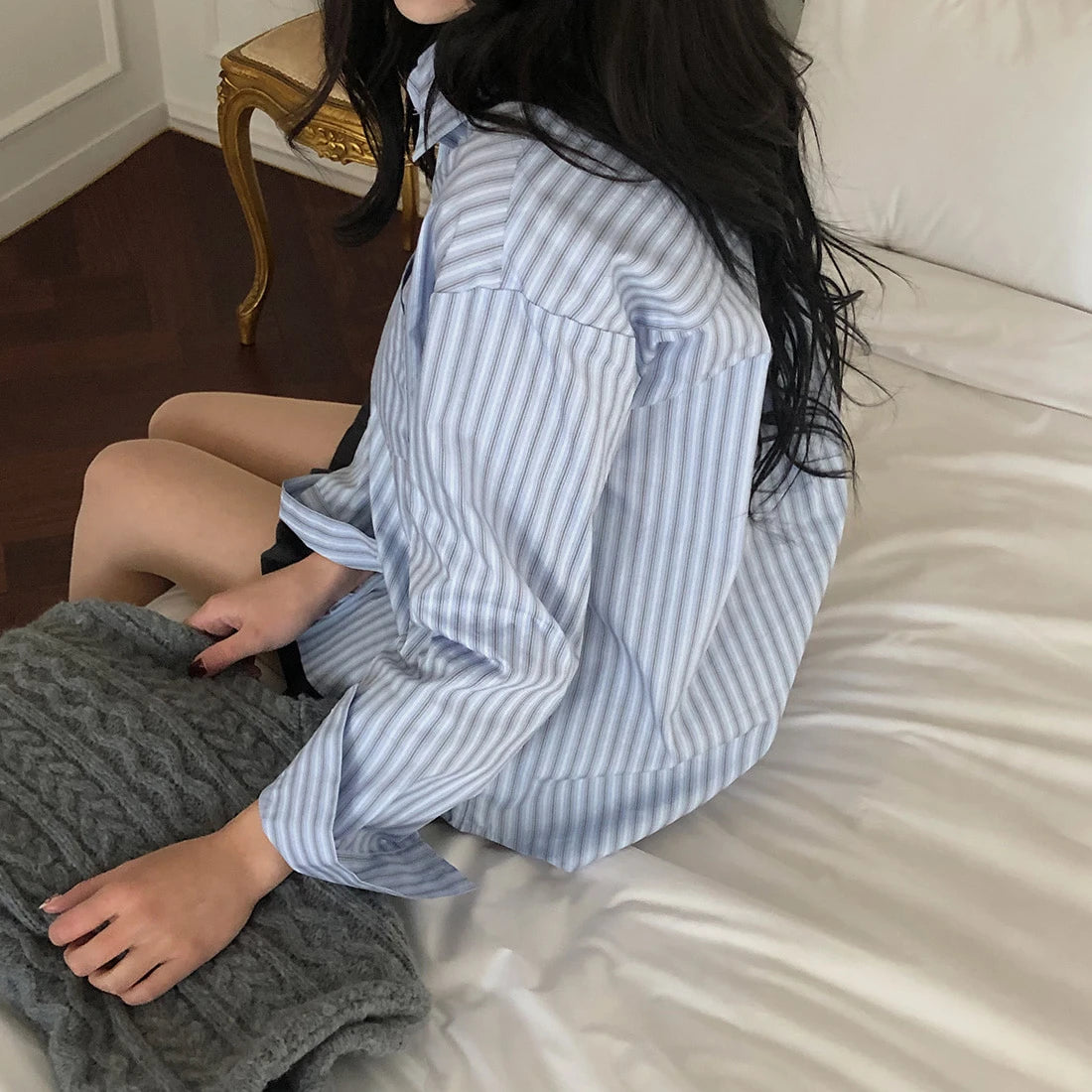 Milk Striped Shirt (2 colours)